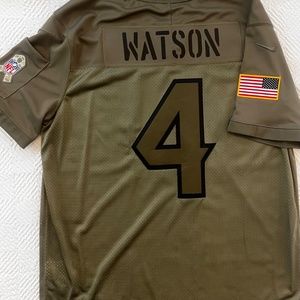 Authentic NFL Deshaun Watson Military Appreciation Jersey-Houston Texans